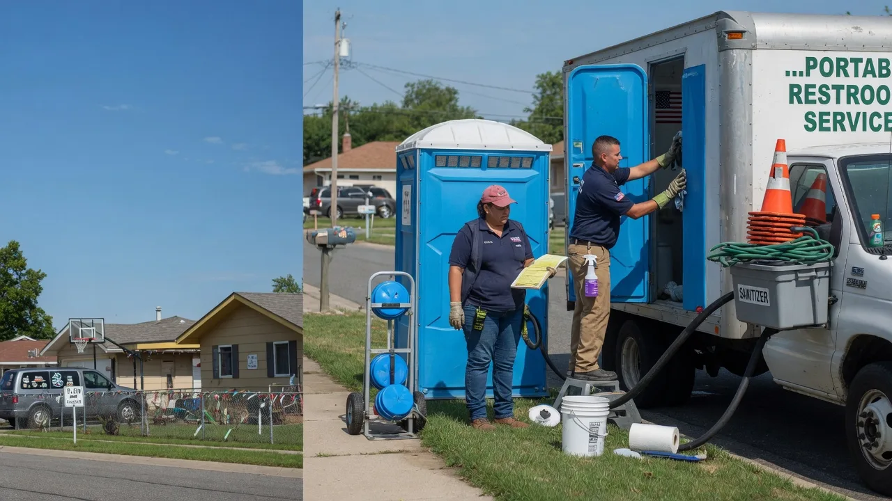 Portable Toilet Rental in Roxana, KY near me